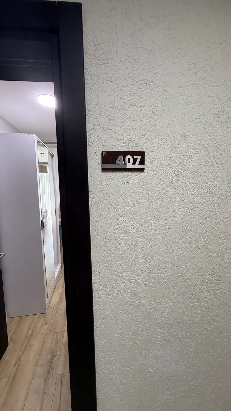 Entrance and hallway · F 407 · 10