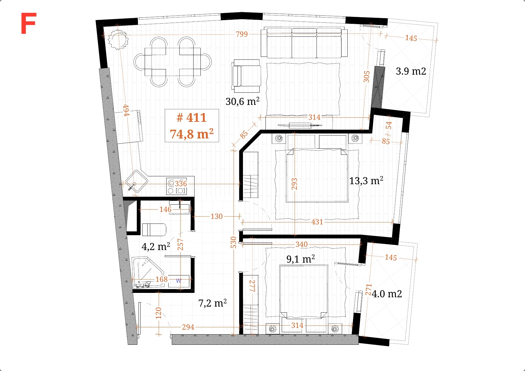 Furnished plan